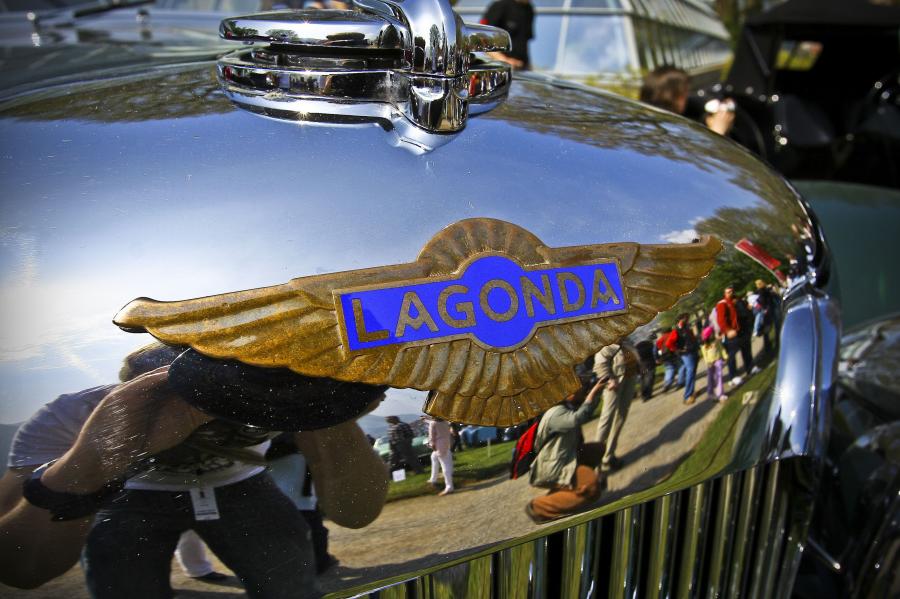Логотип Lagonda V12 Rapide 1938 года  (фото 10 из 12)